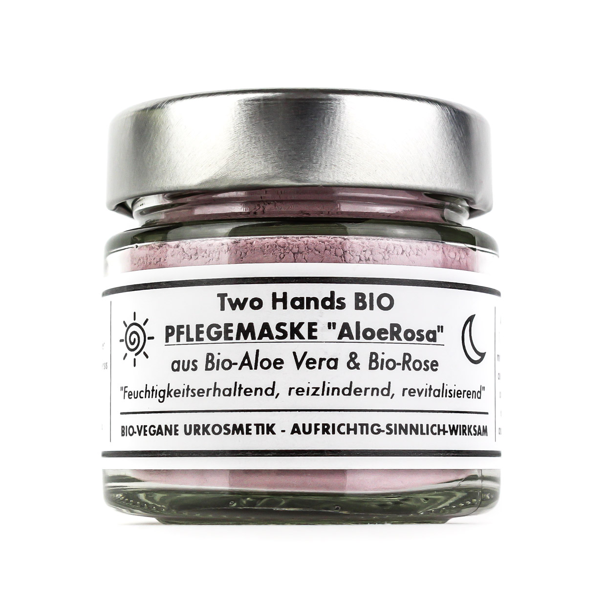 PflegeMaske „AloeRosa“ aus Bio-Aloe Vera & Bio-Rose