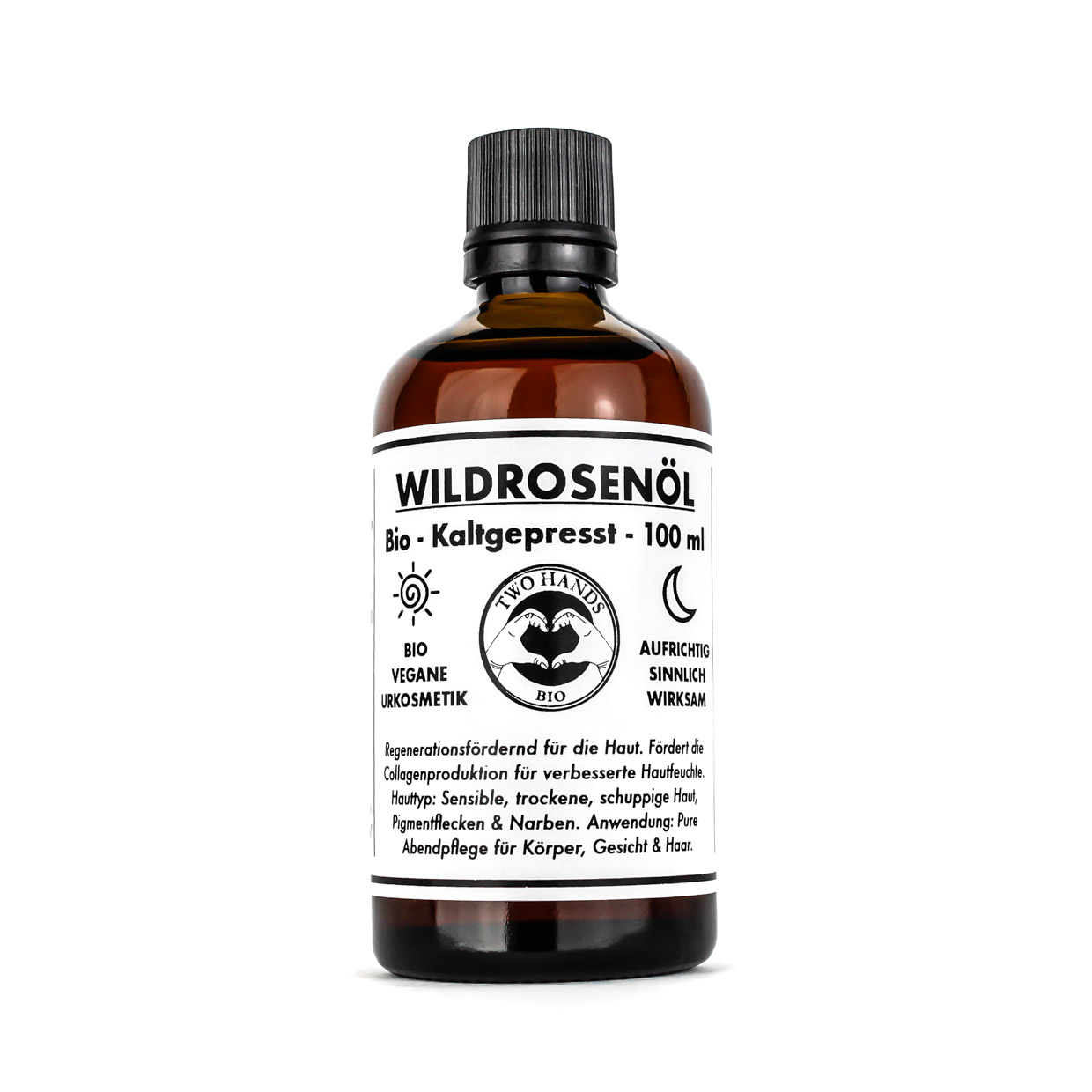 Wildrosenöl - Bio - Vegan - Kaltgepresst - Hagebuttenkernöl - 100 ml