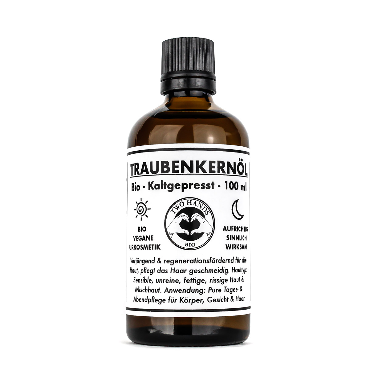 Traubenkernöl - Bio - Vegan - Kaltgepresst - 100 ml