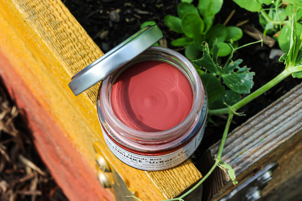 Schminke „UrRot“ mit Bio-Carnaubawachs & Bio-Sheabutter - Bio Vegan