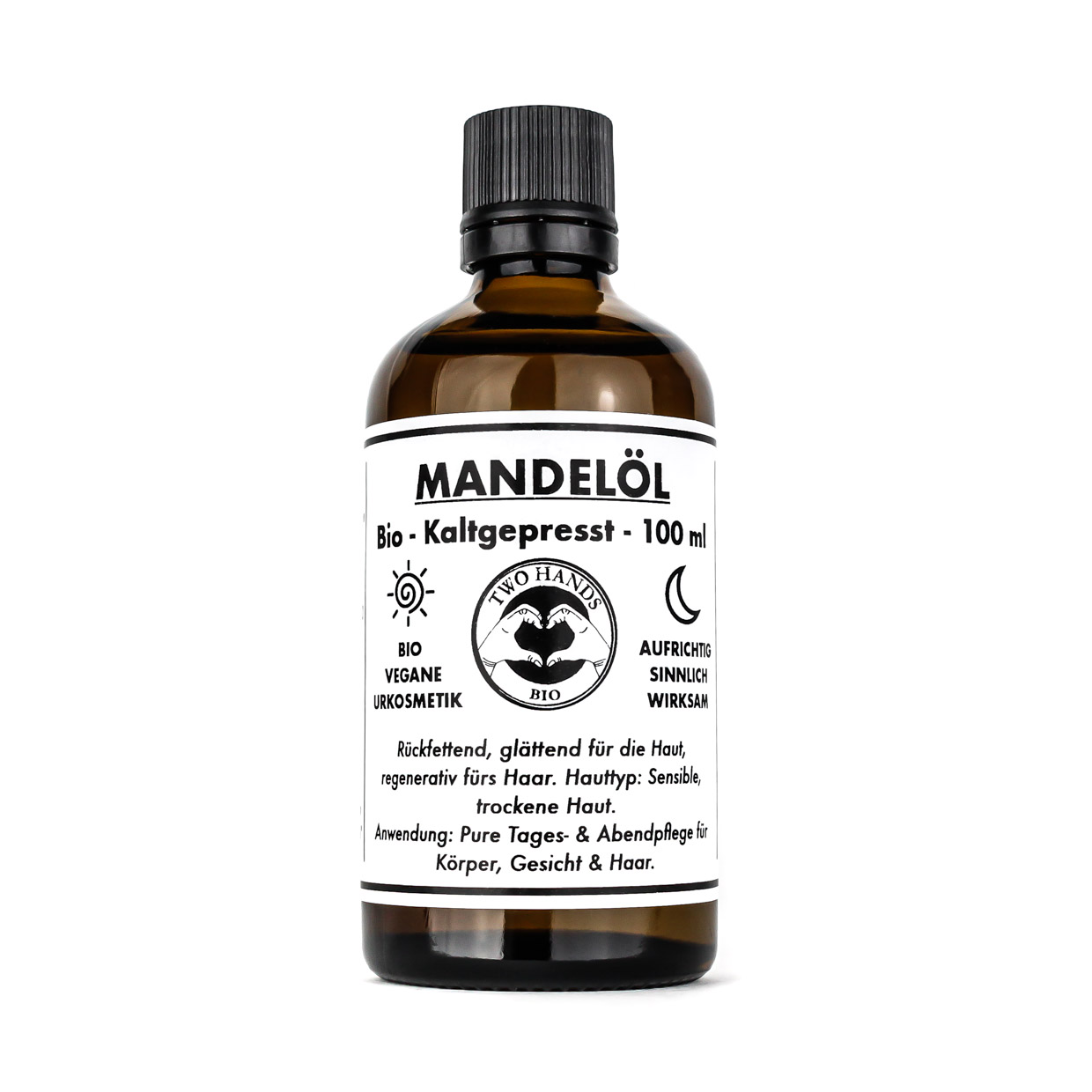 Mandelöl - Bio - Vegan - Kaltgepresst - 100 ml