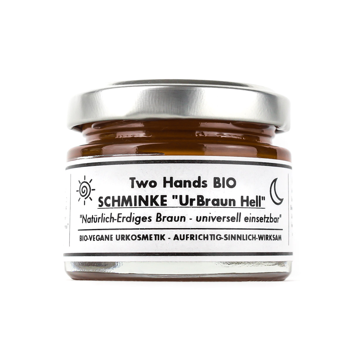 Schminke „UrBraun Hell“ mit Bio-Carnaubawachs & Bio-Sheabutter - Bio Vegan