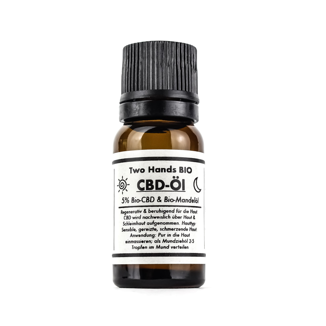 CBD-ÖL aus Bio-CBD & Bio-Mandelöl - 5% CBD - Bio Vegan