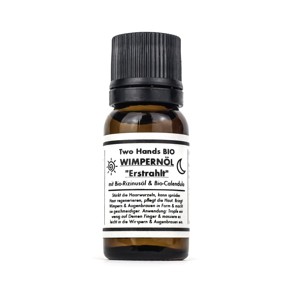 Wimpernöl „Erstrahlt“ mit Bio-Rizinusöl & Bio-Calendula - Augenbrauenöl - Bio-Vegan